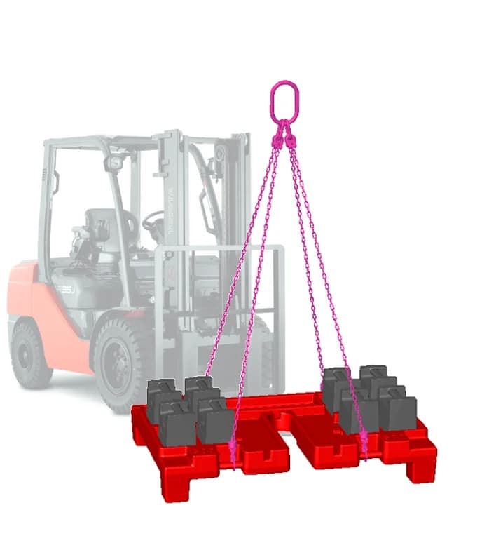 VGP þyngd 500 KG