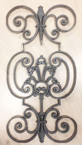 Balkón, útfærð balustrade úr járni - Thumbnail 2