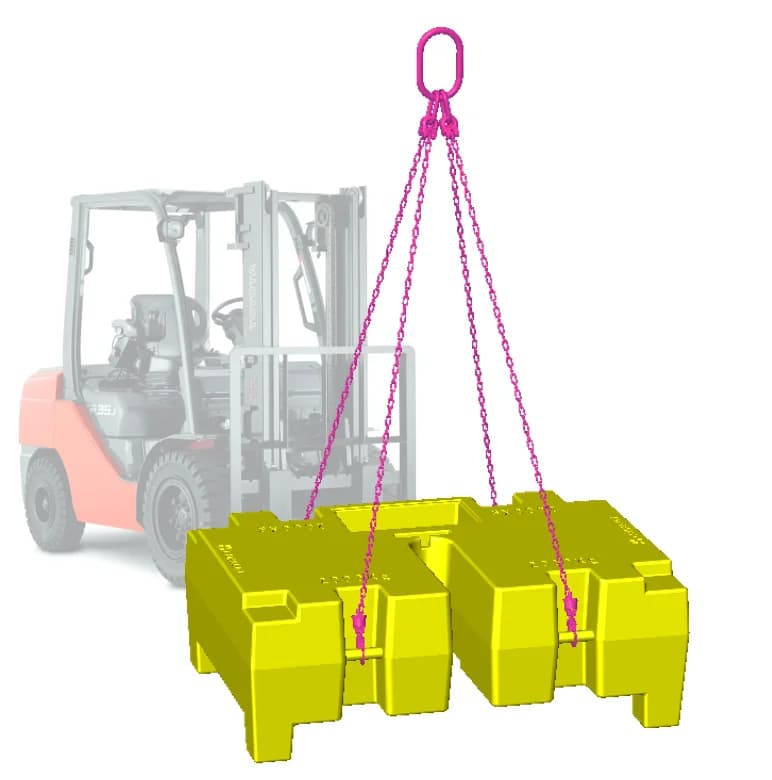 VGP þyngd 2000 KG