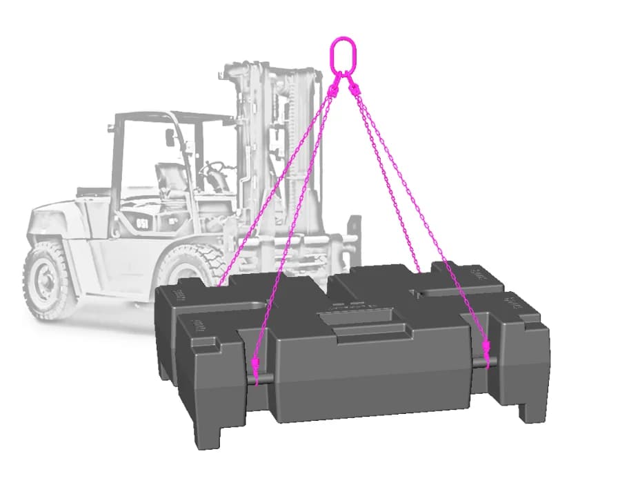 VGP þyngd 5000 KG