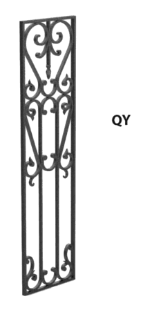 Smiðað járn - Tilvísun QY