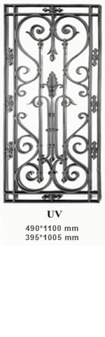 Dyragrill úr járni — Tilvísun UV