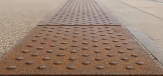 Stýrisplata úr járni – Corten áferð