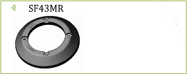 Vöruþyngd fyrir Same Deutz Fahr traktorhjól 43 kg - SF43MR