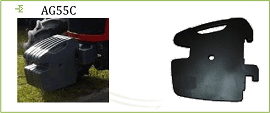 AGCO dráttarvagnsþyngd 55 kg með smellu - AG55C