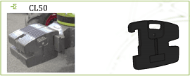 Traktor massa Claas 50 kg - CL50