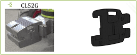 Claas dráttarvagns massa 52 kg vinstri - CL52G